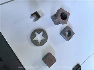 Fiber laser metal skæreprøver